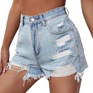 Shein jean shorts